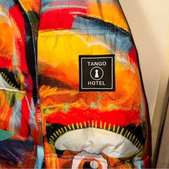 TANGO HOTEL SELF PORTRAIT PUFFER JACKET Men Size Medium - Picture 7 of 13